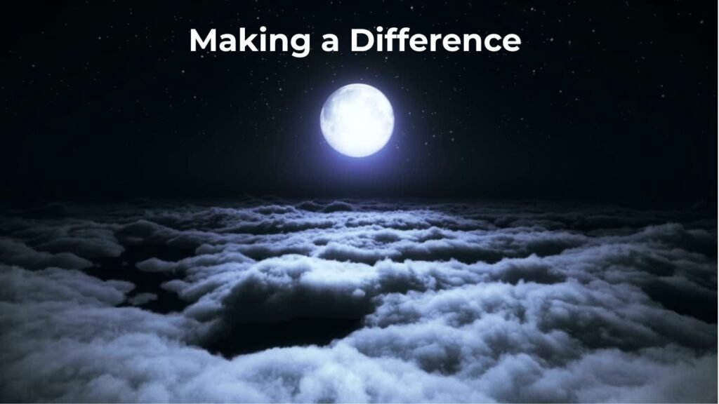 making a difference